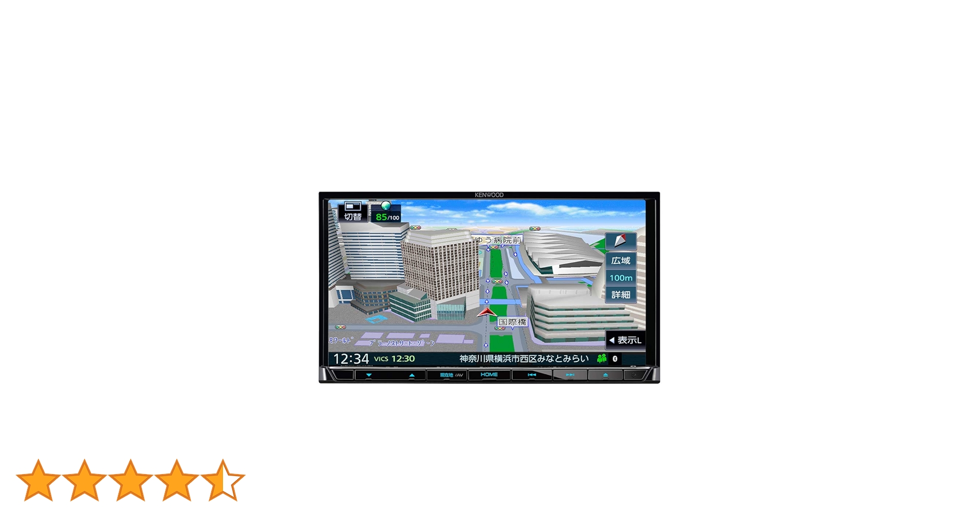 KENWOOD MDV-S708 カーナビ　2021年 MDV-S708L/MDV-S708W/MDV-S708｜メモリーナビゲーション｜カー